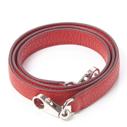 Hermes Taurillon Clemence Kelly Retourne 28 Rouge Casaque 28 of 31