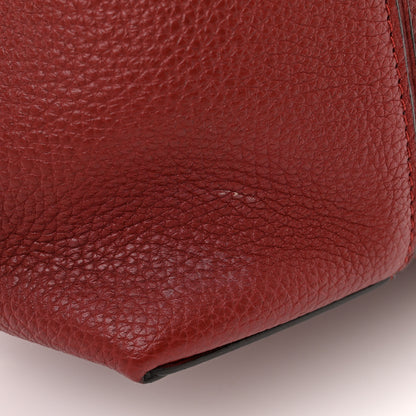 Louis Vuitton Veau Cachemire Soft Lockit MM Griotte 13 of 13