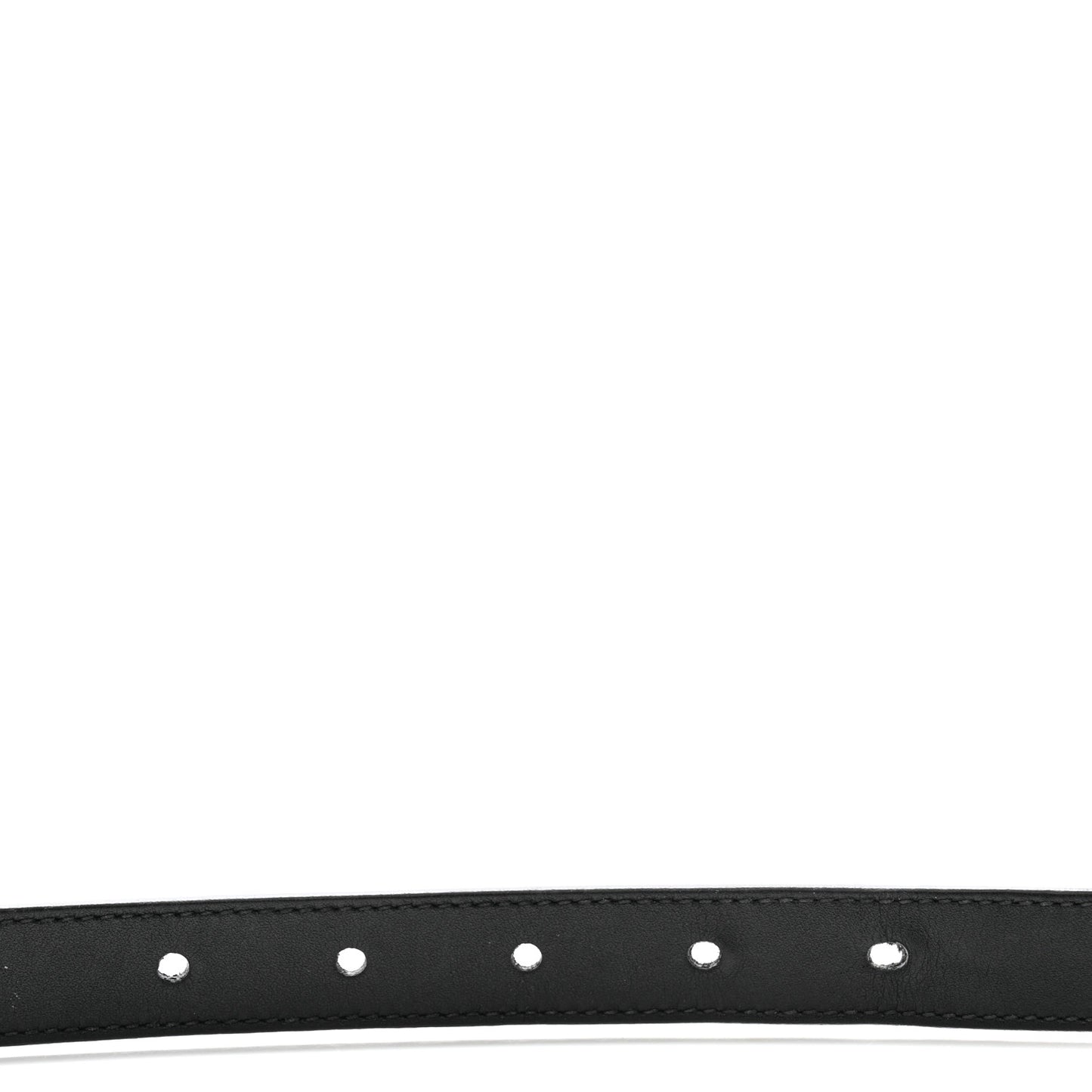 Calfskin Double G 20mm Belt 80 32 Black