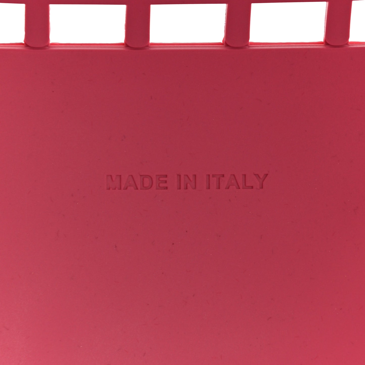 Recycled Plastic Vitello Liberty Matte Small Fendi Basket Rosa