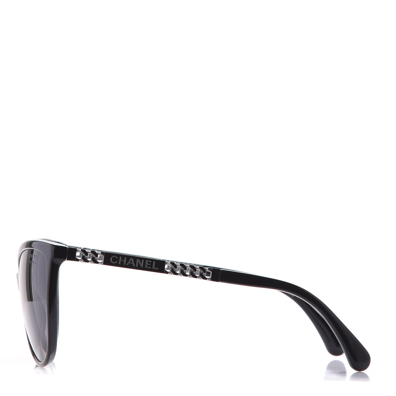 Chanel Chain Polarized Sunglasses 5352-A Black 2 of 9