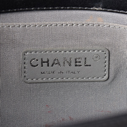 Chanel Lambskin Quilted Medium Boy Flap Black 6 of 20