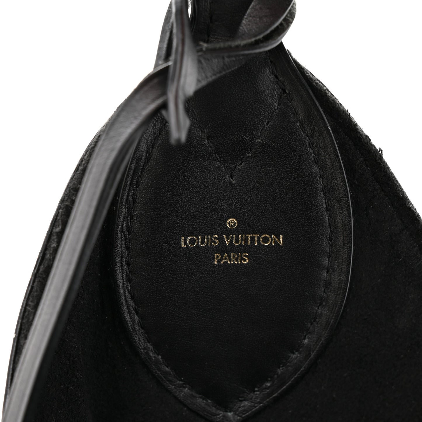 Monogram Flower Hobo Black