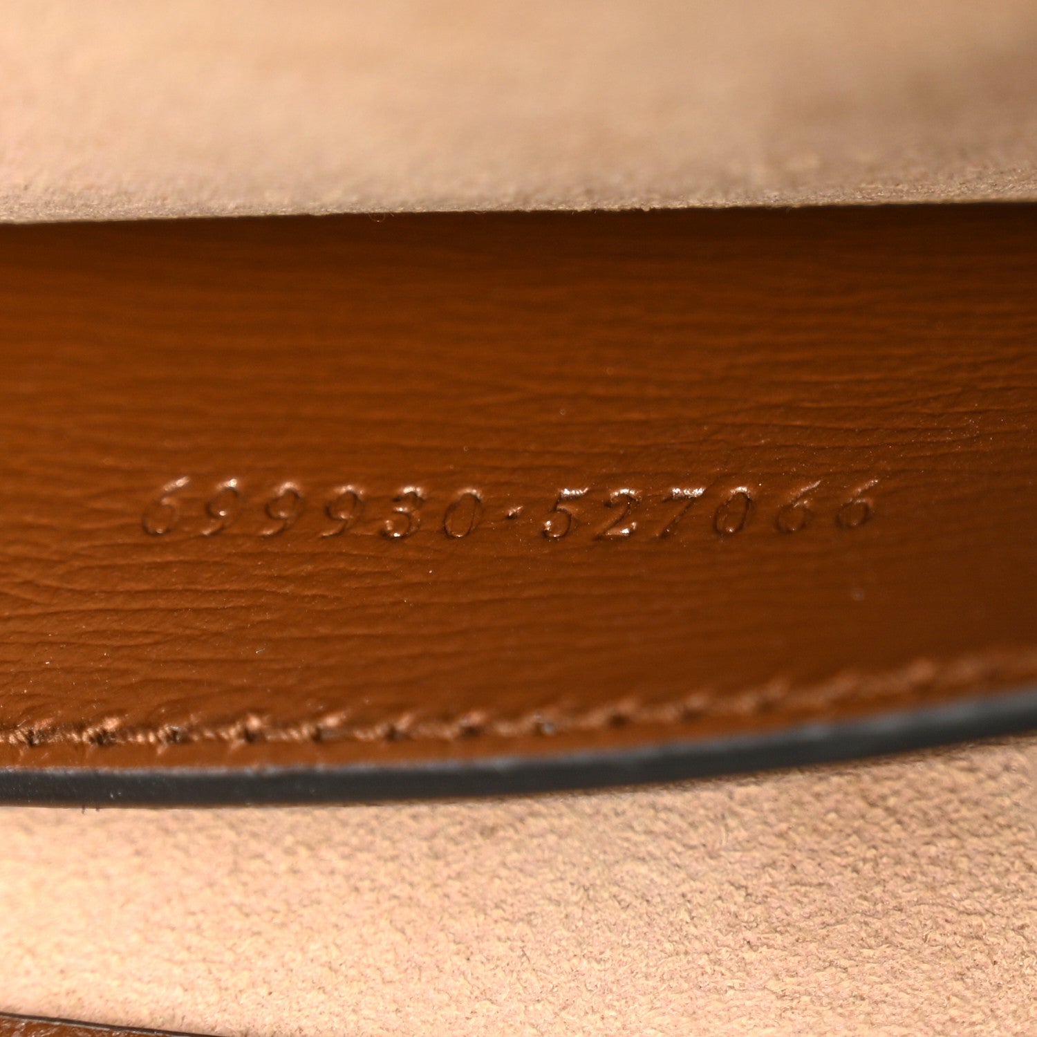 Gucci GG Supreme Monogram Azalea Calfskin Web Jackie 1961 Belt Bag 100 40 Beige Ebony Brown Sugar 7 of 10