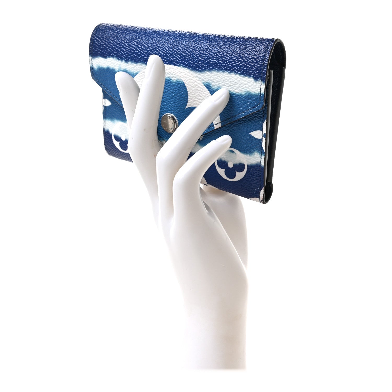 Louis Vuitton Monogram Escale Victorine Wallet Blue 2 of 6