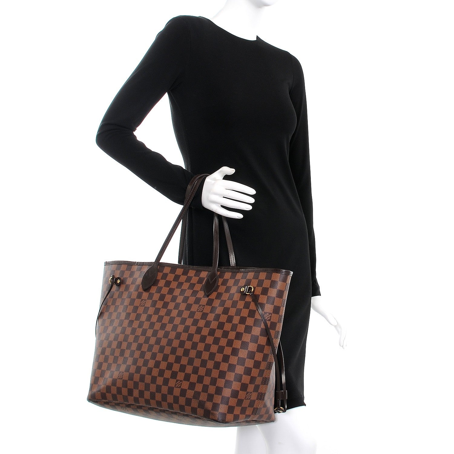 Louis Vuitton Damier Ebene Neo Neverfull GM 2 of 14