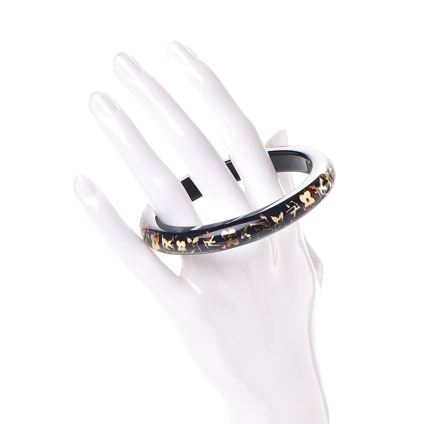 Resin Swarovski Medium Inclusion Bracelet PM Navy