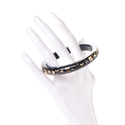 Louis Vuitton Resin Swarovski Medium Inclusion Bracelet PM Navy 2 of 5