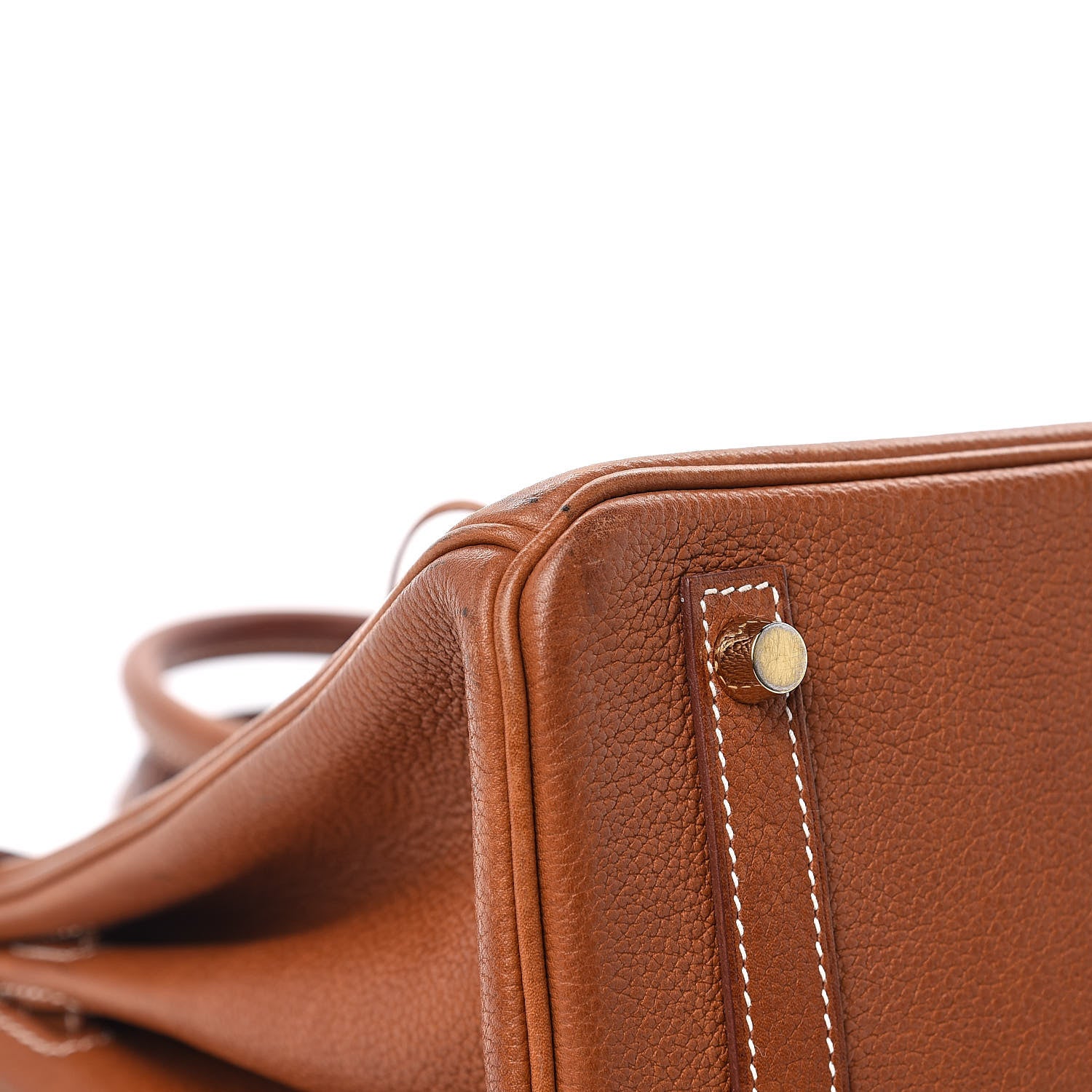 Hermes Natural Barenia Faubourg Birkin 30 Fauve 28 of 34