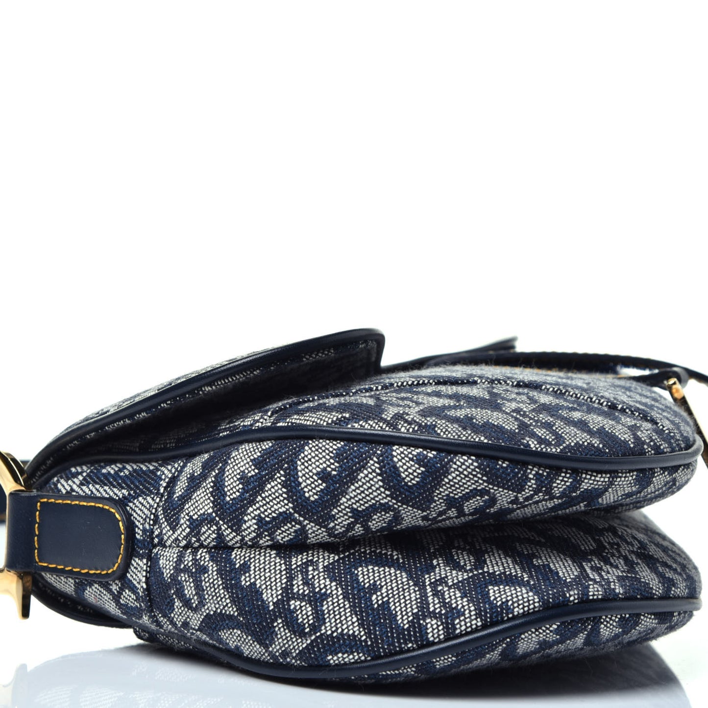 Monogram Saddle Bag Blue