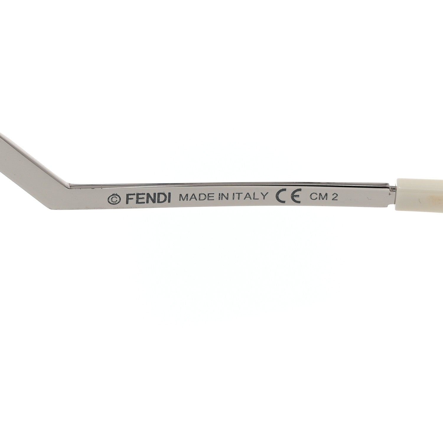 Fendi Iridia Cat Eye Sunglasses FF 0041/S Silver 6 of 7