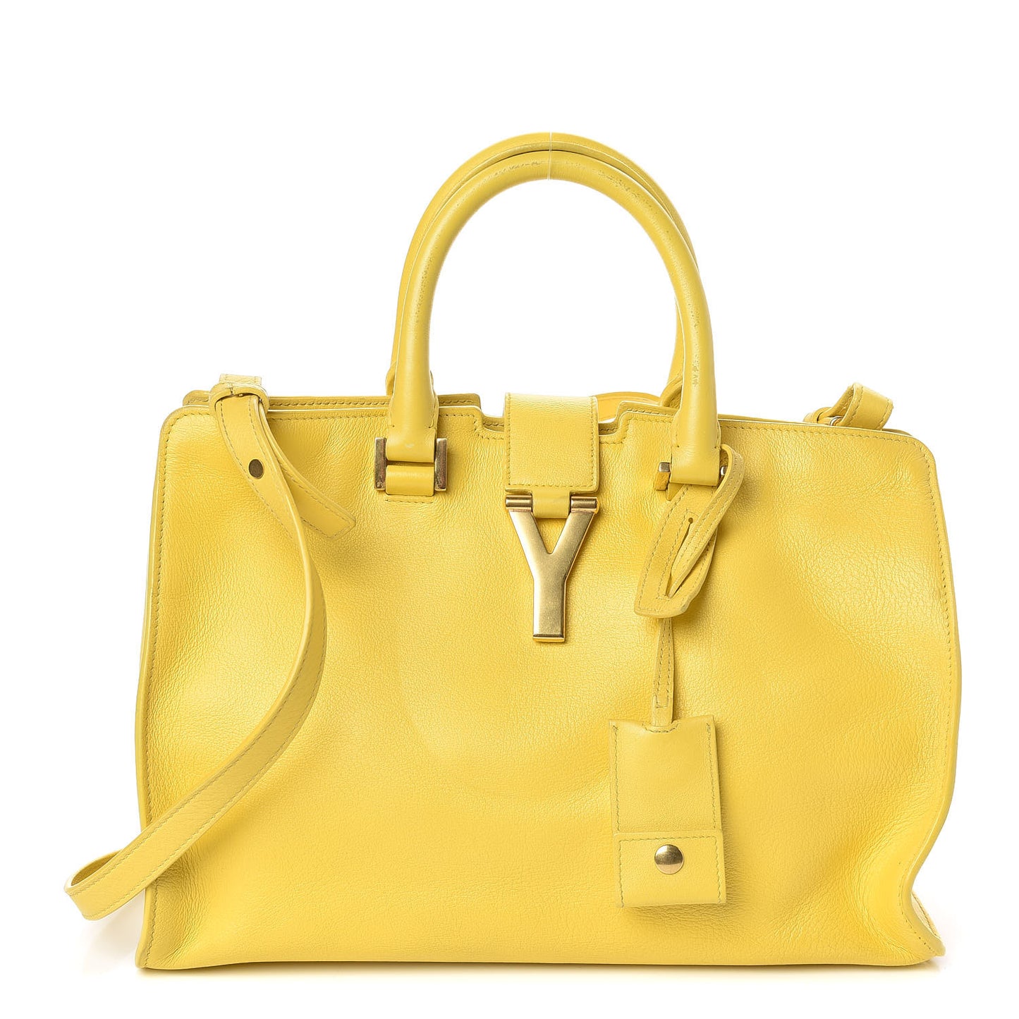 Calfskin Small Classic Y Cabas Soleil