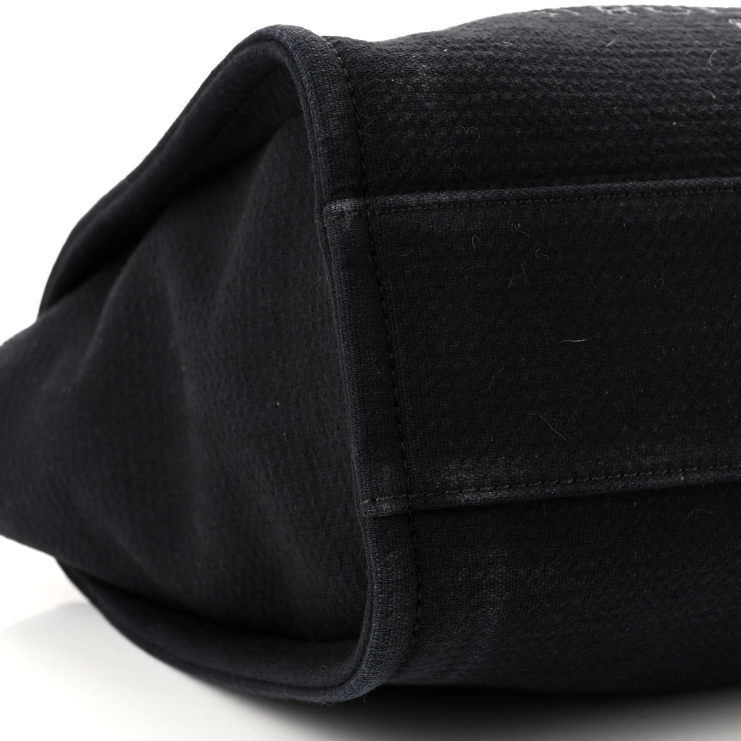 Canvas Small Deauville Tote Black