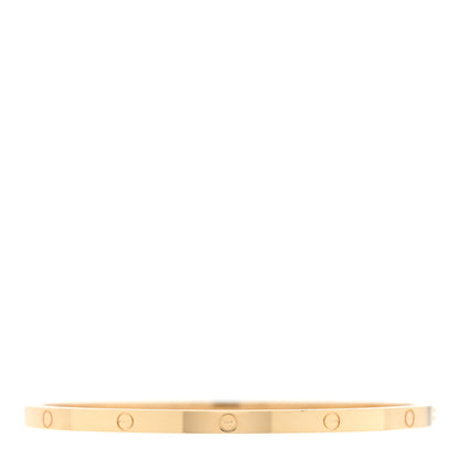 Cartier 18K Yellow Gold Small LOVE Bracelet 19 1 of 7
