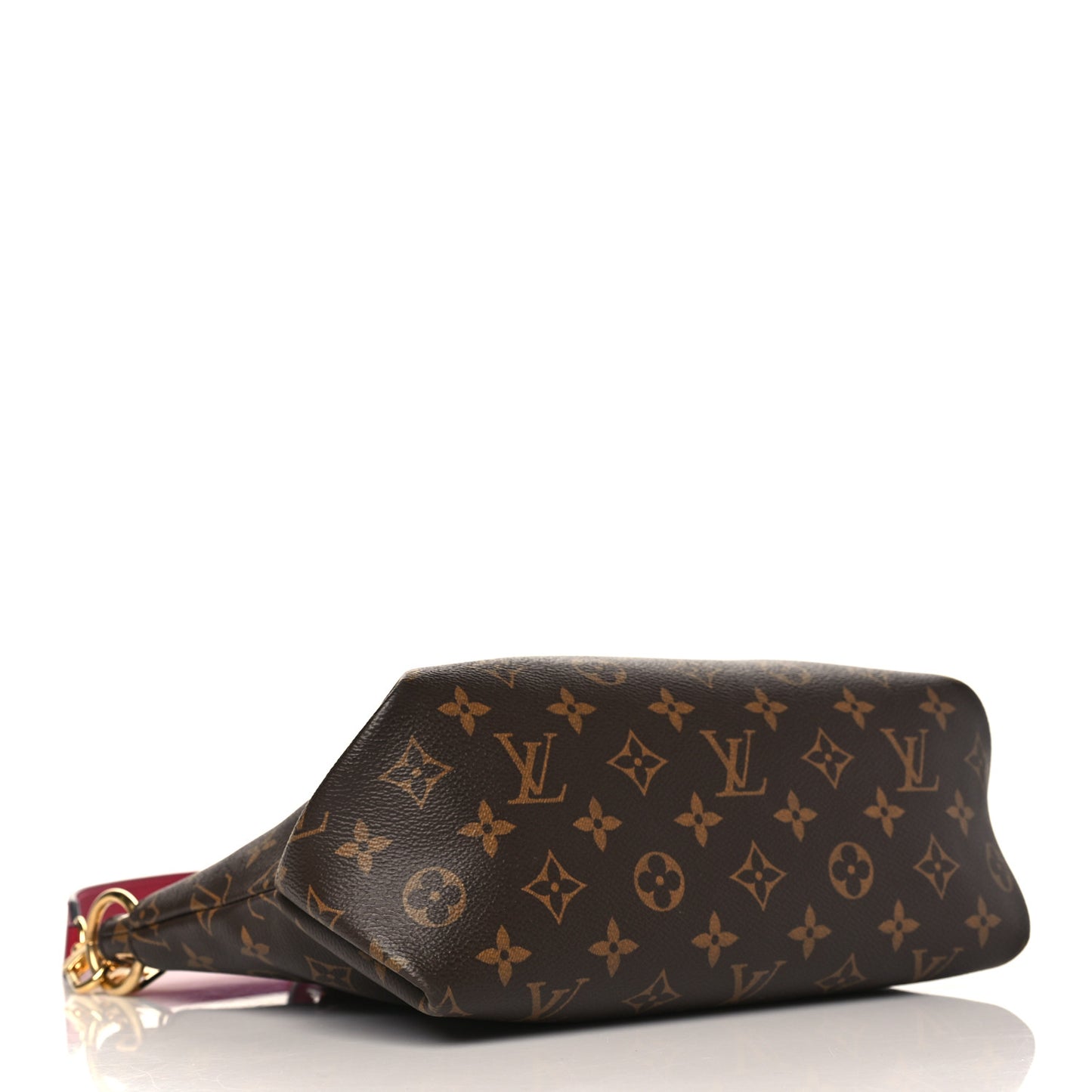 Monogram Flower Zipped Tote PM Lie de Vin