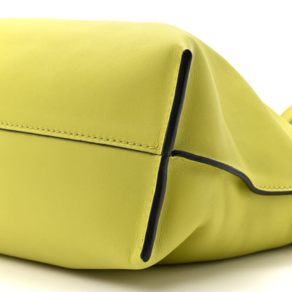 Loewe Nappa Medium Flamenco Knot Bag Lime Yellow 8 of 12