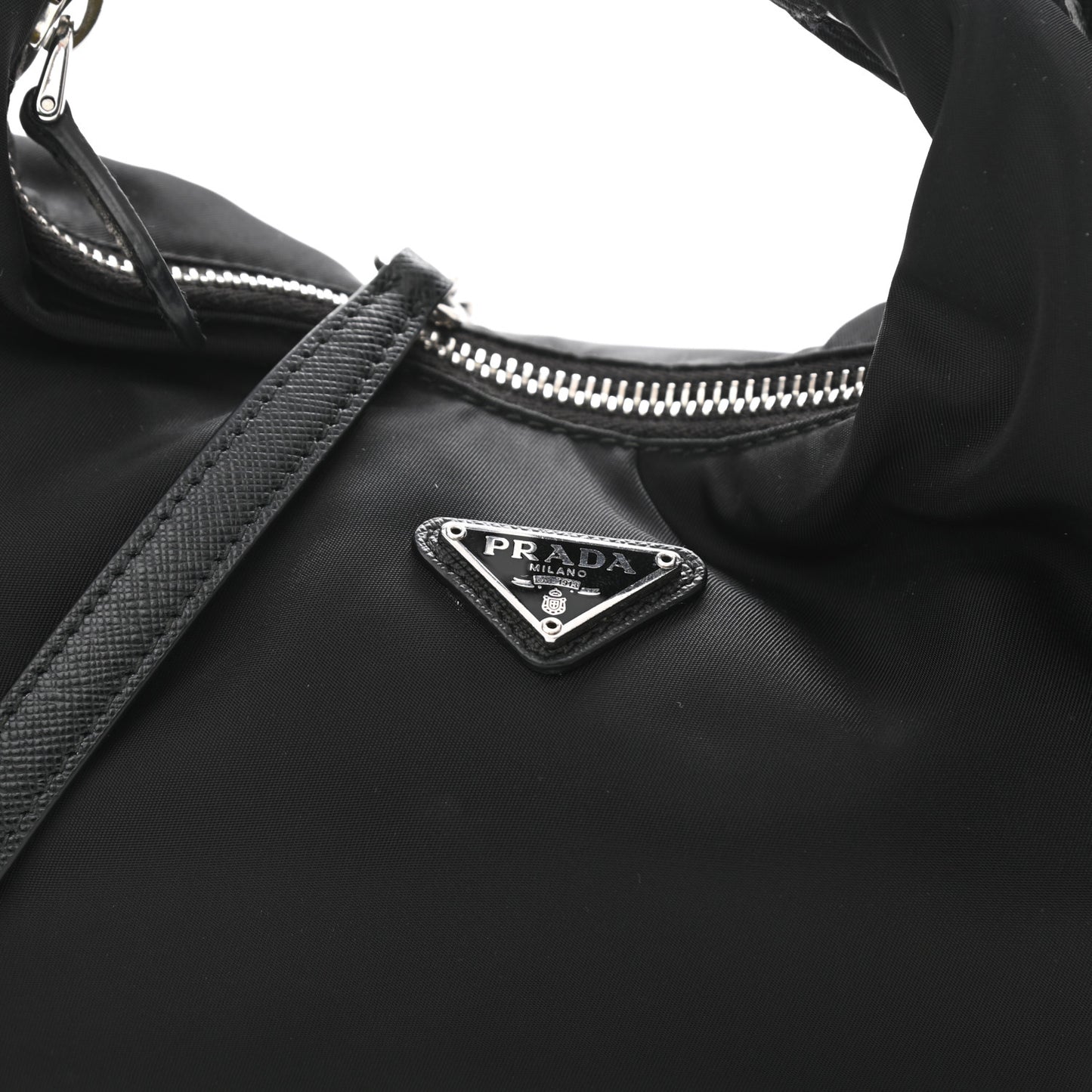 Tessuto Nylon Saffiano Re-Edition 2006 Shoulder Bag Black