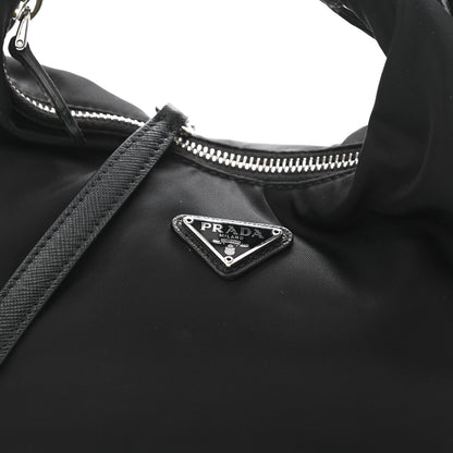 Prada Tessuto Nylon Saffiano Re-Edition 2006 Shoulder Bag Black 9 of 9
