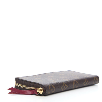 Louis Vuitton Monogram Clemence Wallet Fuchsia 3 of 6