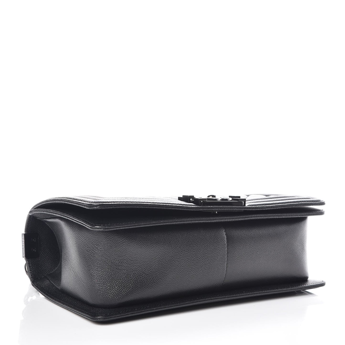 Caviar Quilted Medium Boy Flap So Black