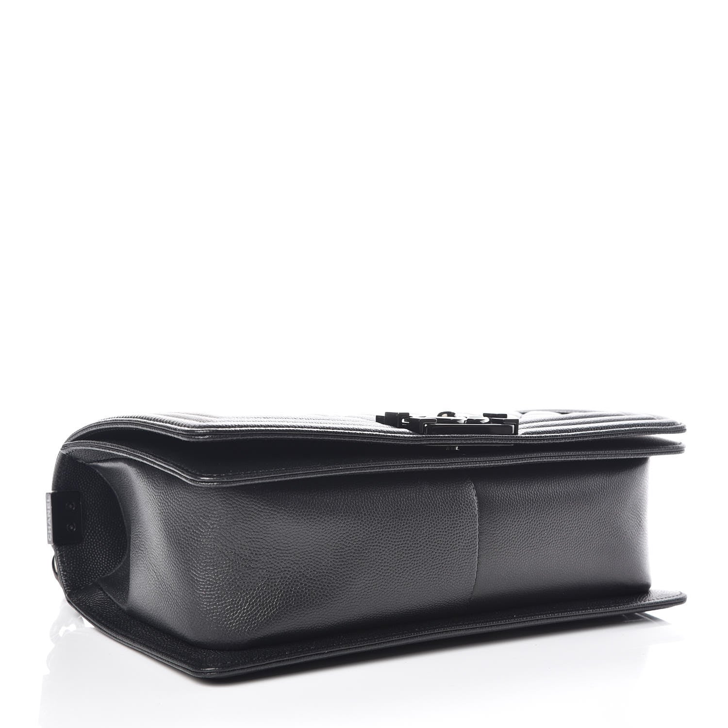 Chanel Caviar Quilted Medium Boy Flap So Black 4 of 9