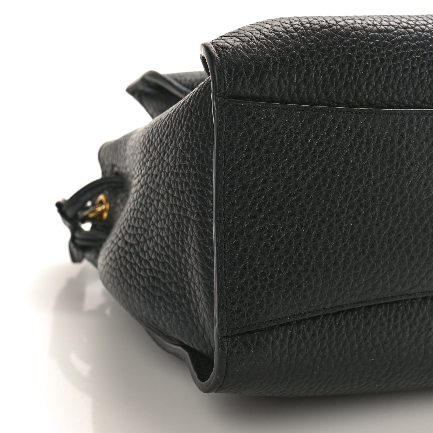 Mulberry Heavy Grain Iris Tote Black 7 of 8