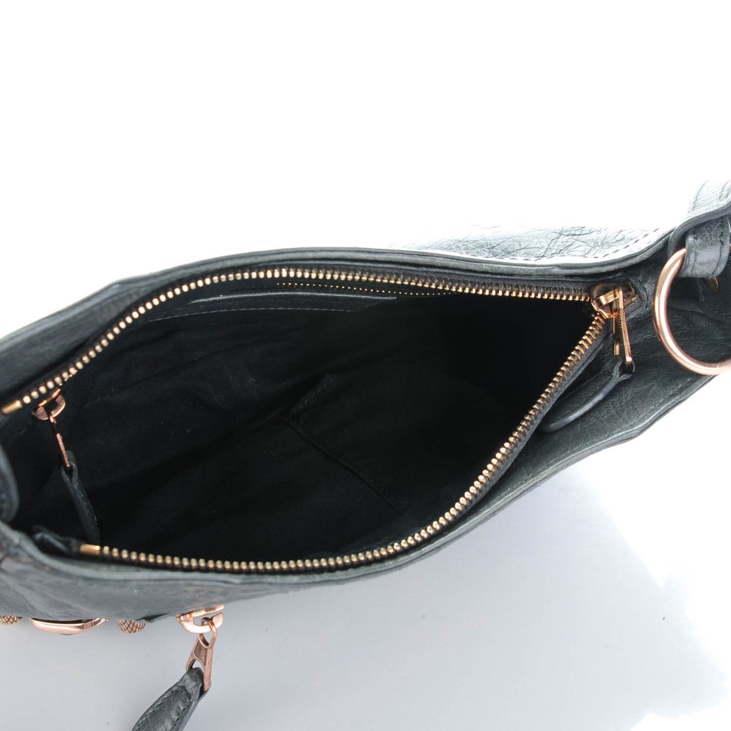 Agneau Giant 12 Rose Gold Hardware Hip Gris Tarmac