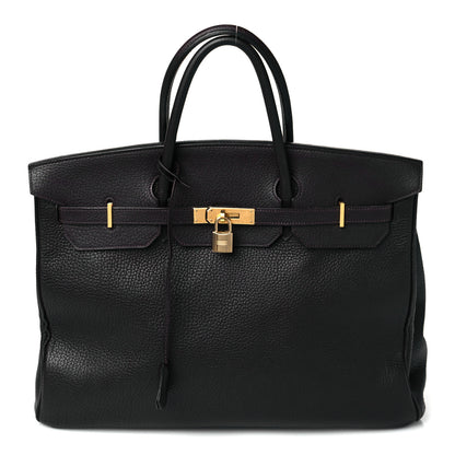Hermes Togo Birkin 40 Chocolate 1 of 10