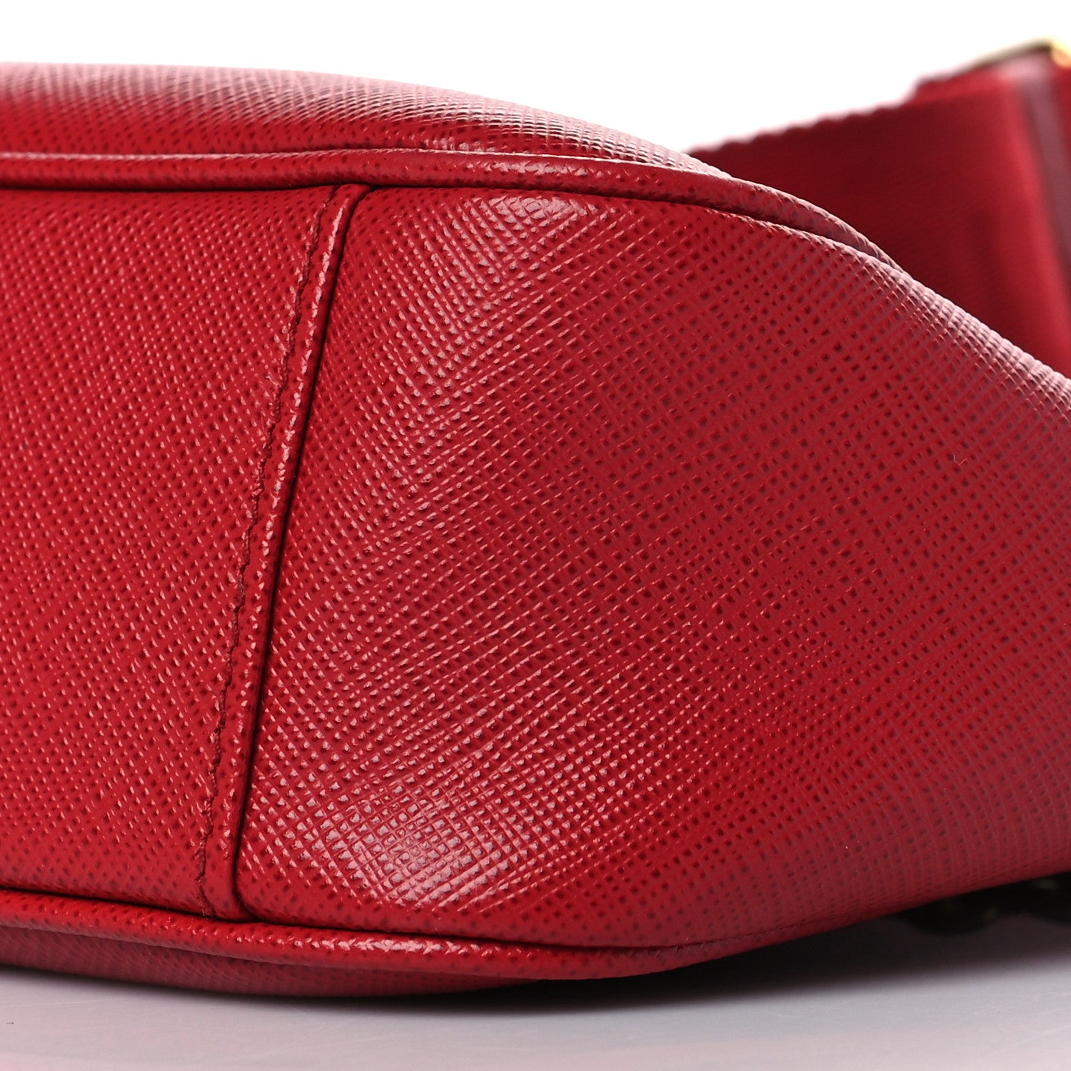 Prada Saffiano Lux Re-Edition 2005 Shoulder Bag Fuoco 9 of 9
