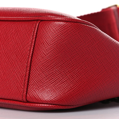Prada Saffiano Lux Re-Edition 2005 Shoulder Bag Fuoco 9 of 9