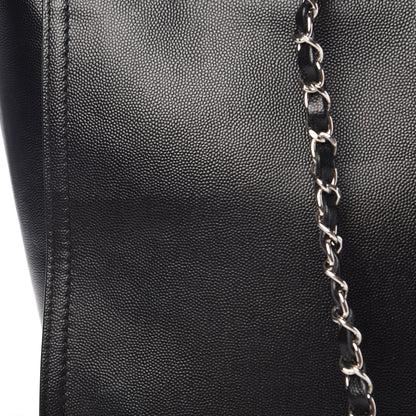 Chanel Caviar Medium Studded Deauville Tote Black 13 of 20