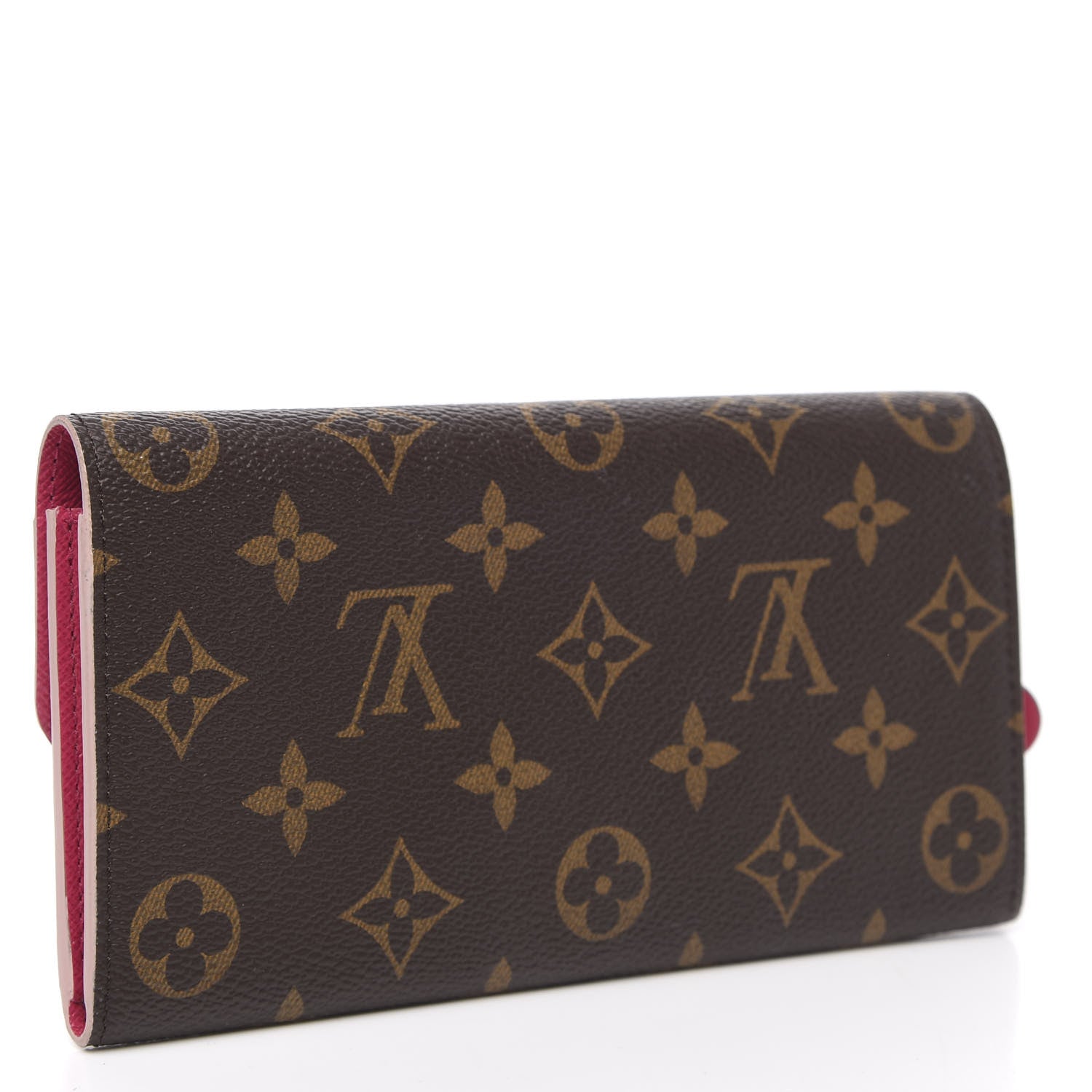 Louis Vuitton Monogram Bloom Flower Emilie Wallet 3 of 9
