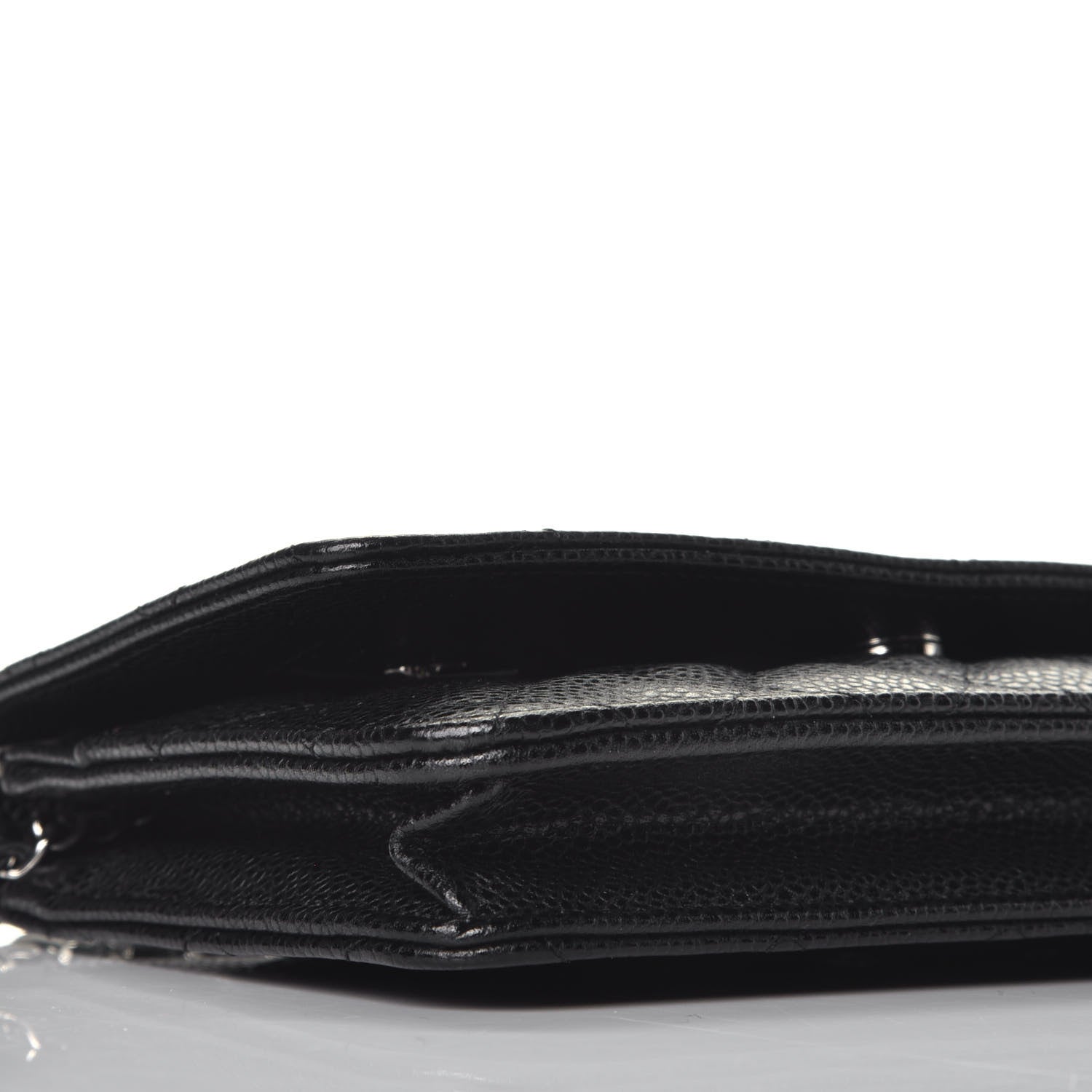 Chanel Caviar Quilted Wallet On Chain WOC Black 7 of 11