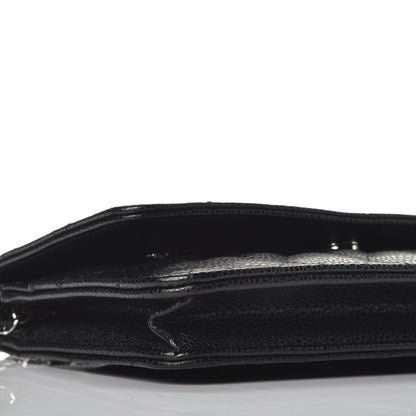 Chanel Caviar Quilted Wallet On Chain WOC Black 7 of 11