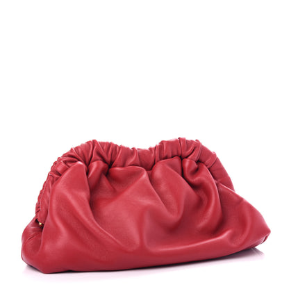 Mansur Gavriel Lambskin Mini Cloud Clutch Flamma 2 of 9