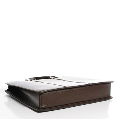 Louis Vuitton Taiga Lozan Briefcase Grizzli 4 of 8