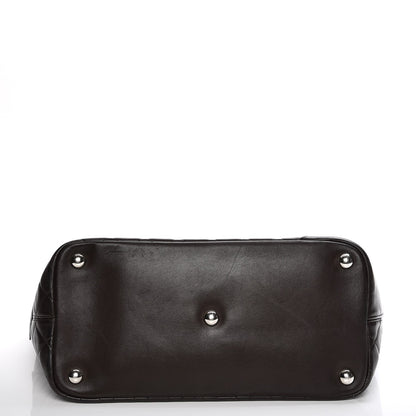 Chanel Calfskin Quilted Large Cambon Tote Brown 12 of 17