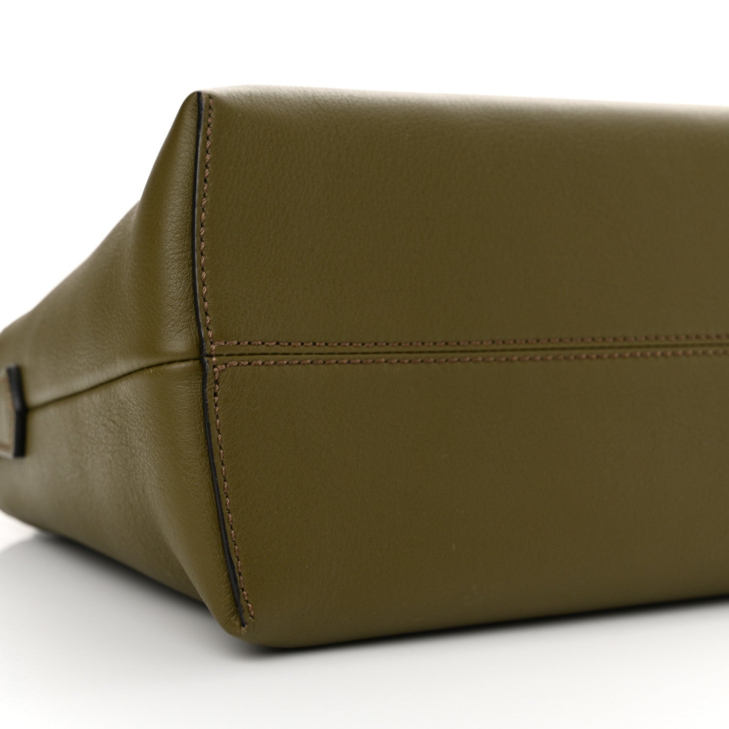 Fendi Vitello Dolce 4 Color Medium By The Way Boston Bag Avocado Plaster White Ice 9 of 11