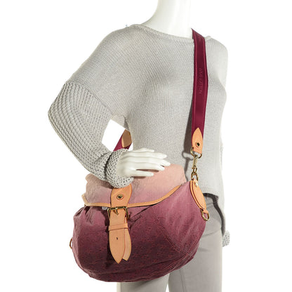 Louis Vuitton Denim Sunshine Messenger Rouge Fauviste 2 of 8