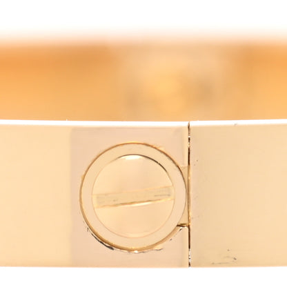 Cartier 18K Yellow Gold Medium LOVE Bracelet 16 5 of 8