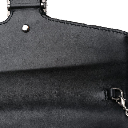 Gucci Velvet GG Monogram Mini Dionysus Chain Wallet Black 11 of 18