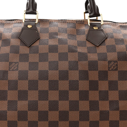 Louis Vuitton Damier Ebene Speedy 35 8 of 18