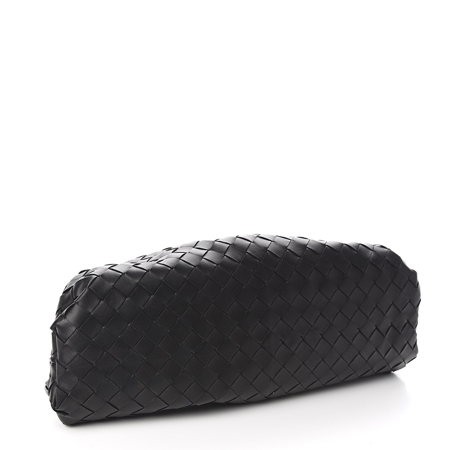 Bottega Veneta Nappa Maxi Intreccio The Pouch Oversized Clutch Black 3 of 8