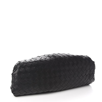 Bottega Veneta Nappa Maxi Intreccio The Pouch Oversized Clutch Black 3 of 8