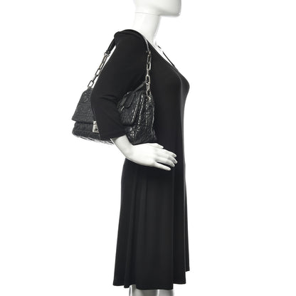 Christian Dior Lambskin Cannage New Lock Flap Black 2 of 16