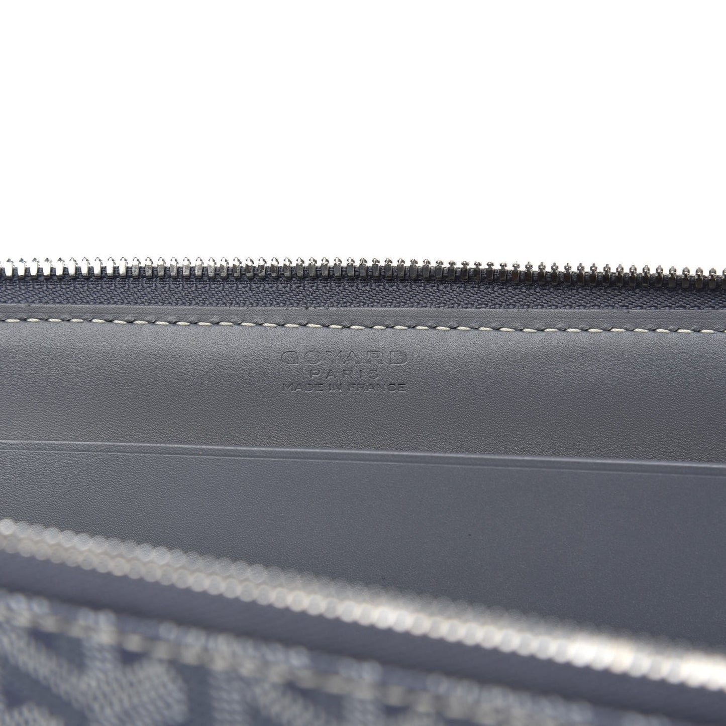 Goyardine Sorbonne Document Holder Grey