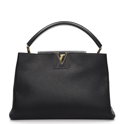 Louis Vuitton Taurillon Capucines GM Black 1 of 11