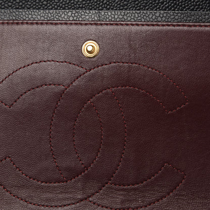 Chanel Caviar Quilted Maxi Double Flap Black 12 of 13