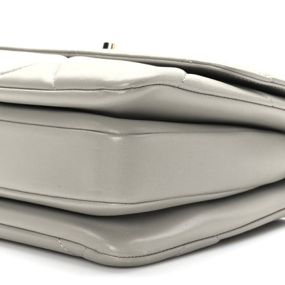 Chanel Lambskin Quilted Small Trendy CC Top Handle Flap Grey 9 of 9