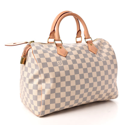 Louis Vuitton Damier Azur Speedy 30 3 of 9